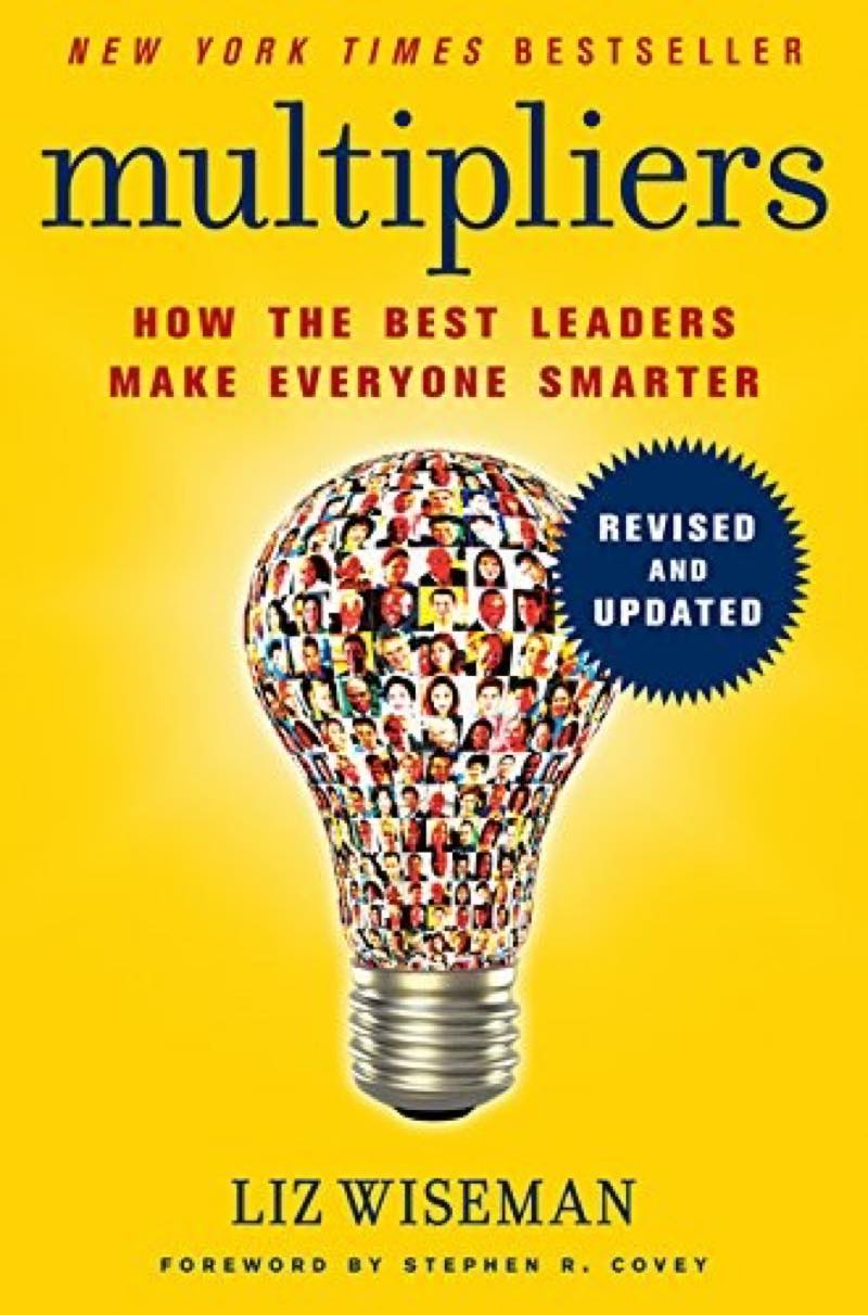 Multipliers by Liz Wiseman book cover