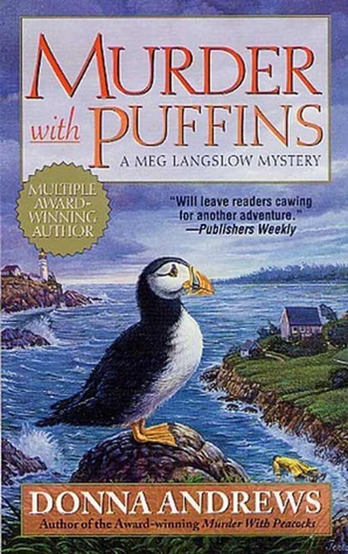 Murder With Puffins by Donna Andrews book cover