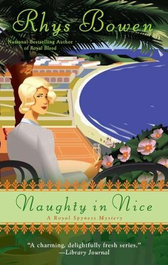 Naughty in Nice by Rhys Bowen book cover