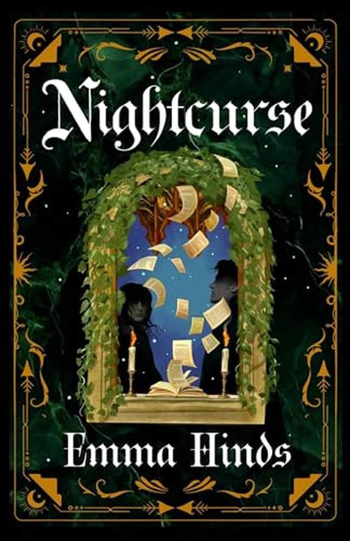 Nightcurse by Emma Hinds book cover