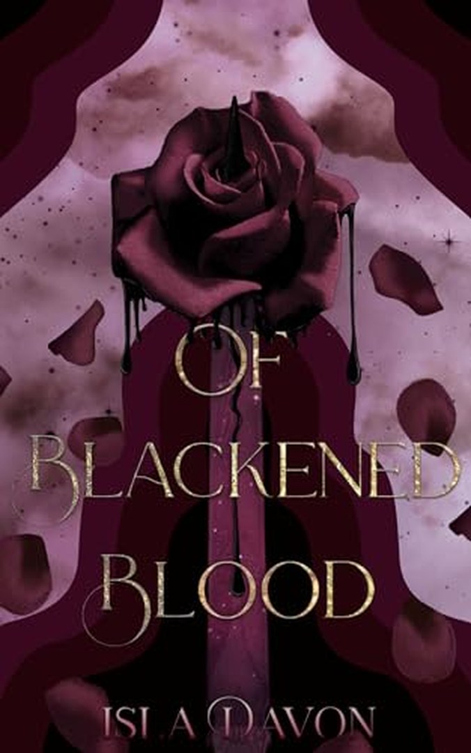 Of Blackened Blood by Isla Davon book cover