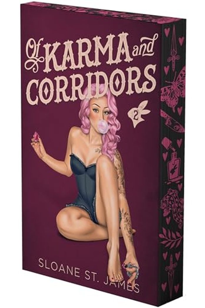 Of Karma and Corridors: A Dark Romance (Deluxe Limited Edition) by Sloane St. James book cover