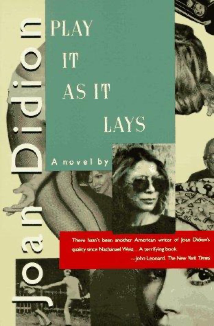 Play It as It Lays by Joan Didion book cover