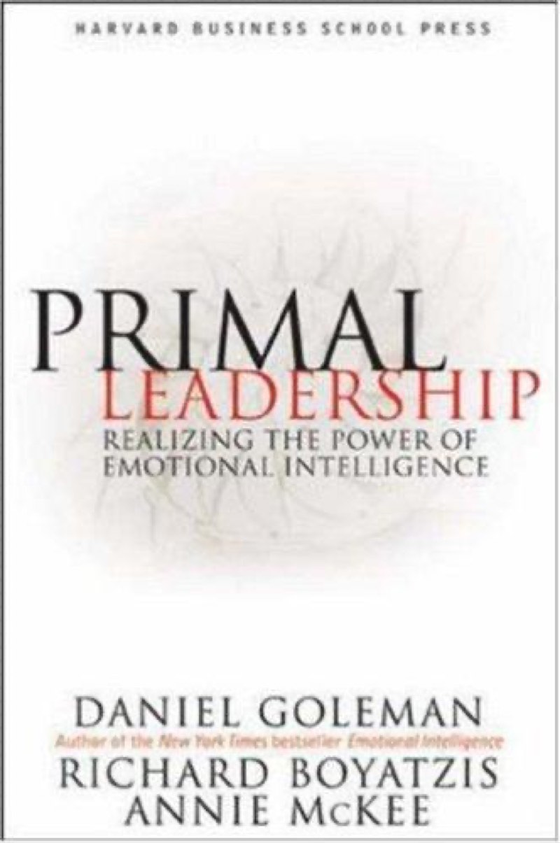 Primal Leadership by Daniel Goleman book cover
