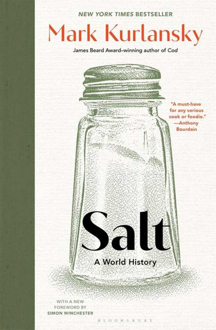 Salt: A World History by Mark Kurlansky book cover