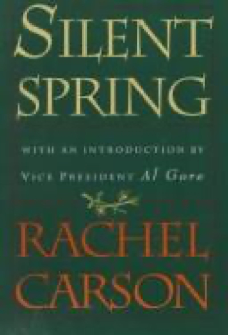 Silent Spring by Rachel Carson book cover