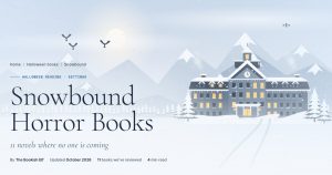 Snowbound Horror Books: 11 Novels Where No One Is Coming cover