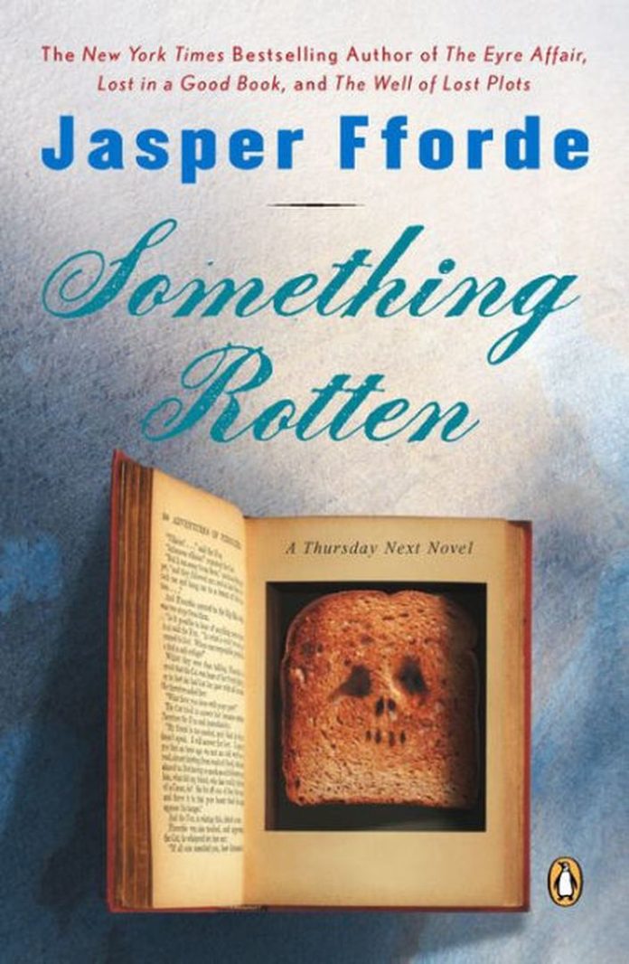 Something Rotten by Jasper Fforde book cover