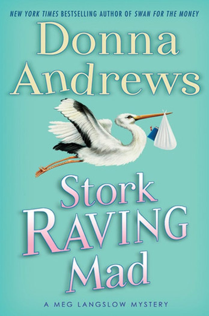 Stork Raving Mad by Donna Andrews book cover