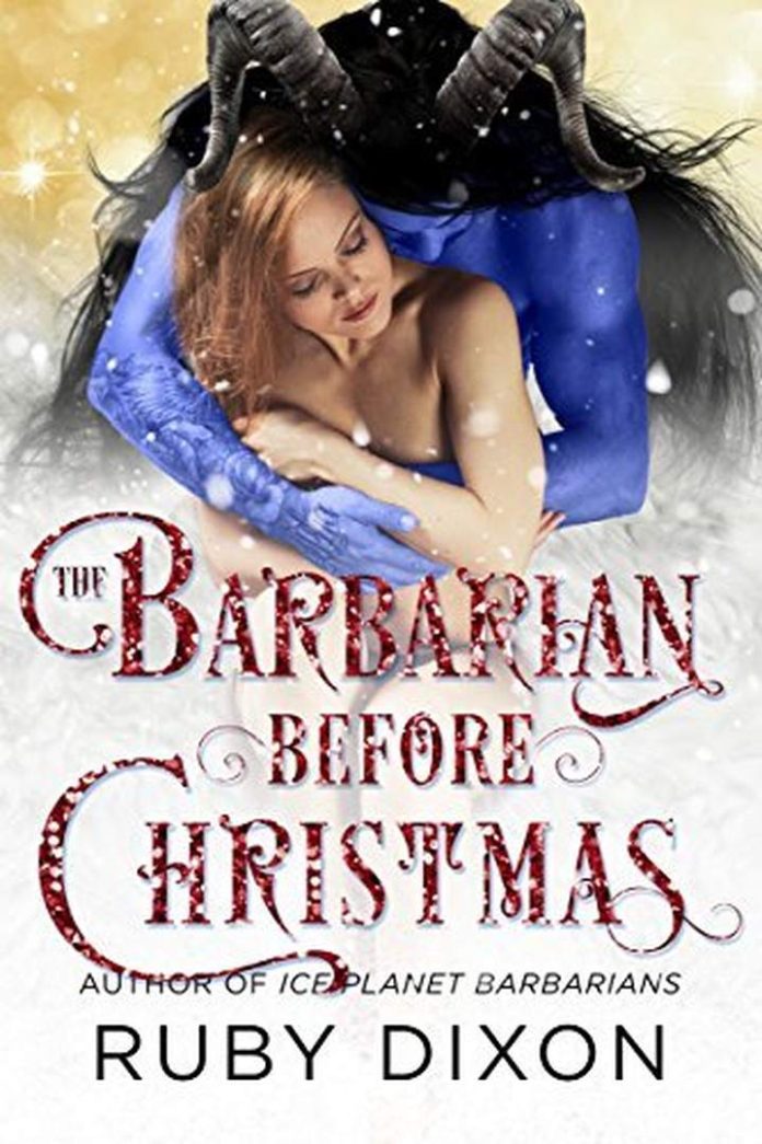 The Barbarian Before Christmas by Ruby Dixon book cover