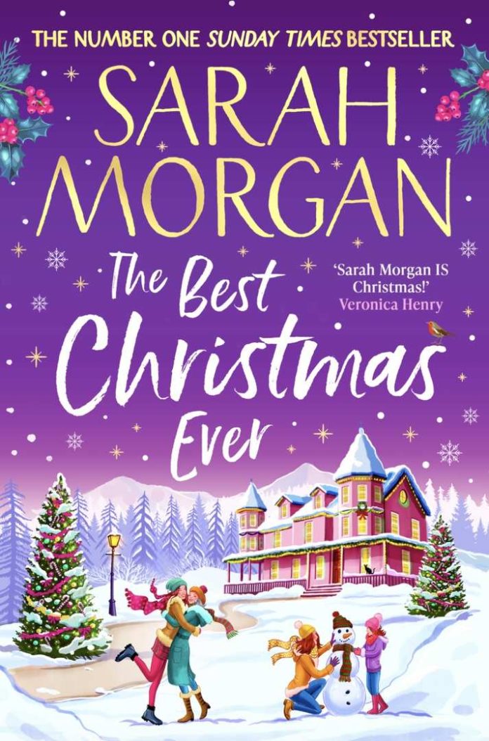 The Best Christmas Ever by Sarah Morgan book cover
