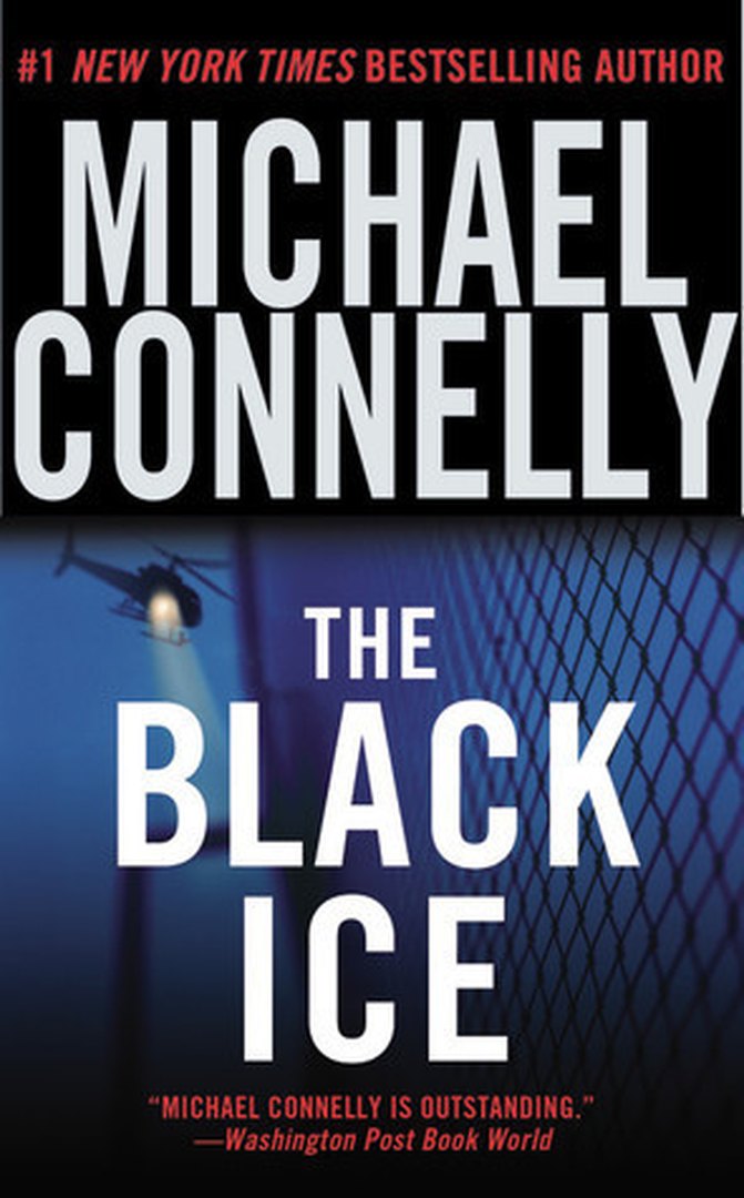 The Black Ice by Michael Connelly book cover