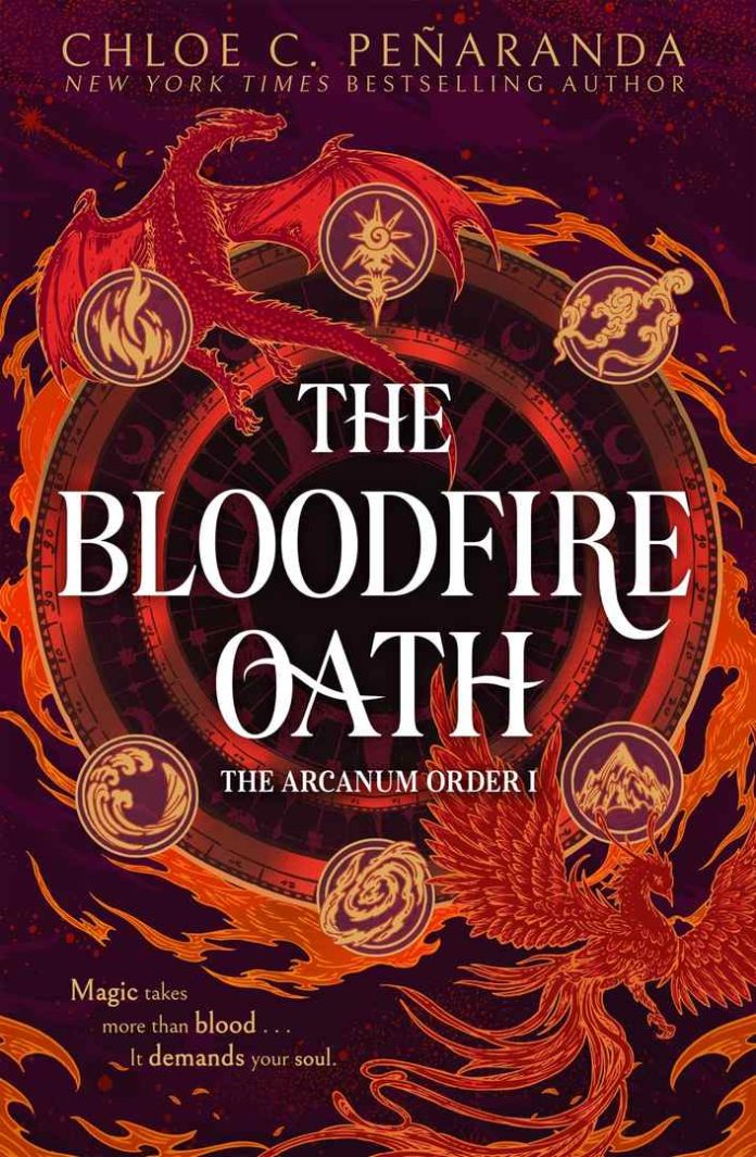 The Bloodfire Oath by Chloe C. Peñaranda book cover
