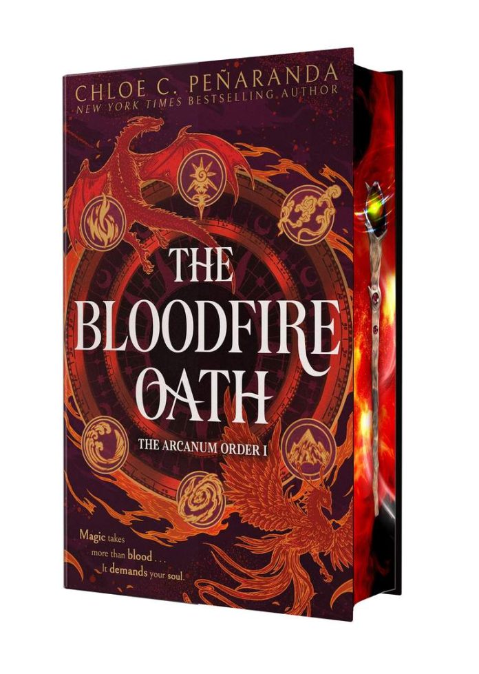 The Bloodfire Oath by Chloe C. Peñaranda book cover