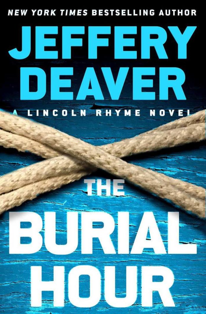 The Burial Hour by Jeffery Deaver book cover