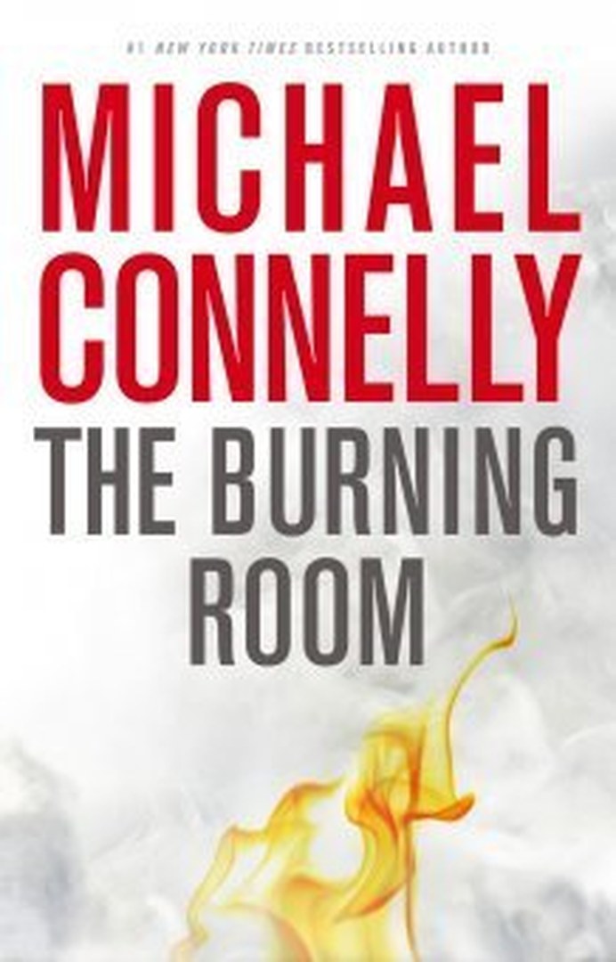 The Burning Room by Michael Connelly book cover