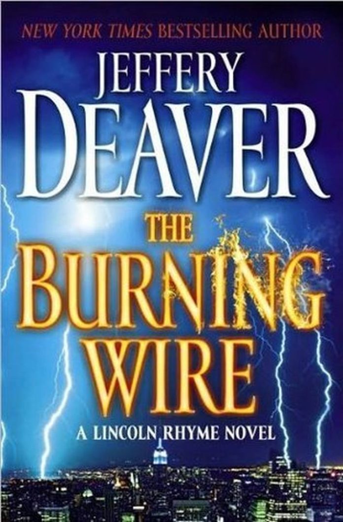 The Burning Wire by Jeffery Deaver book cover