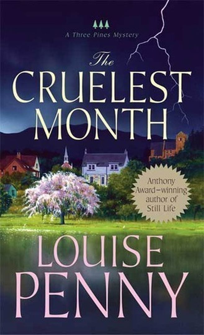 The Cruelest Month by Louise Penny book cover