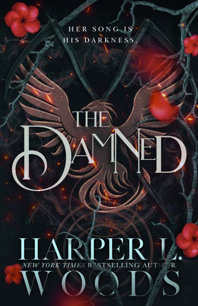 The Damned by Harper L. Woods book cover