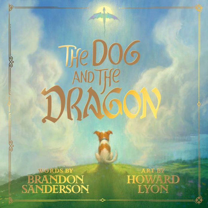 The Dog and the Dragon by Brandon Sanderson book cover