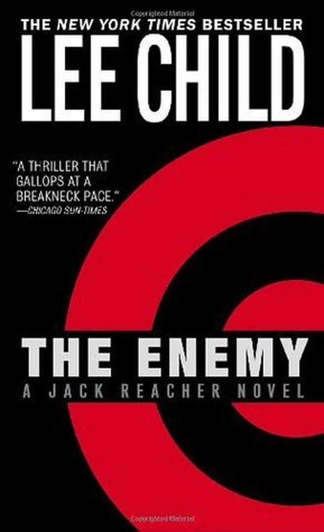 The Enemy by Lee Child book cover