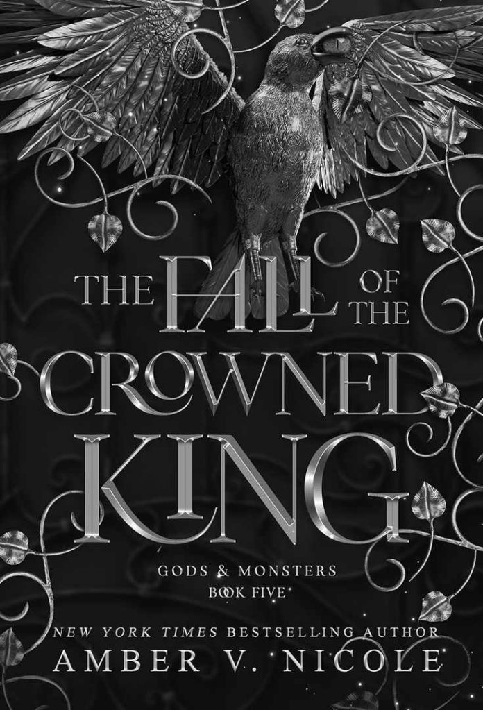 The Fall of the Crowned King by Amber V. Nicole book cover
