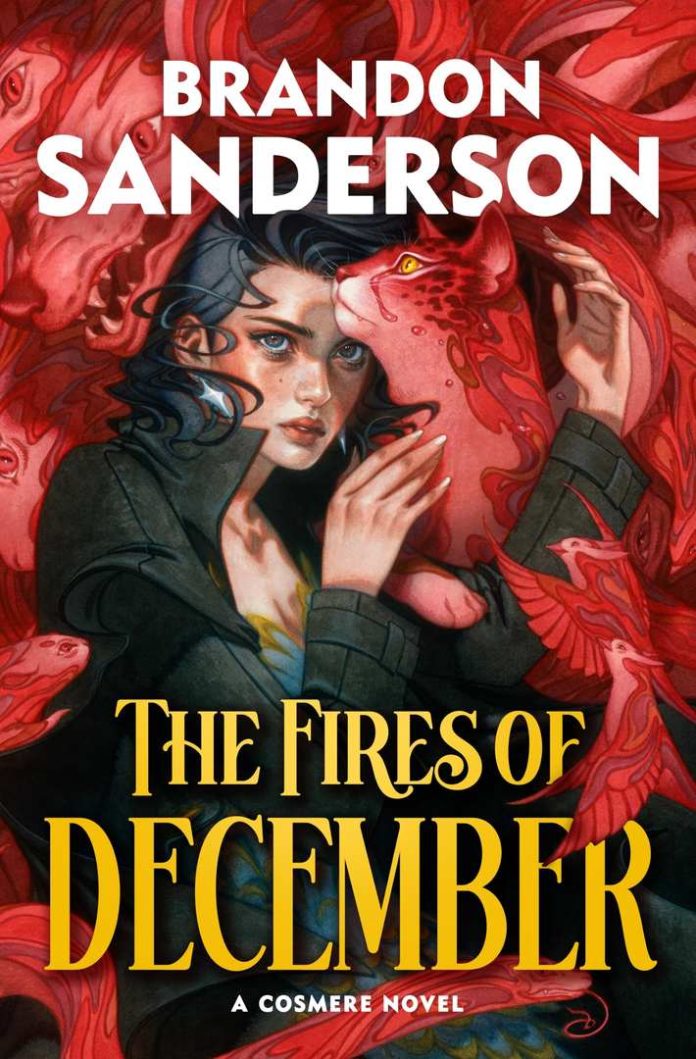 The Fires of December by Brandon Sanderson book cover