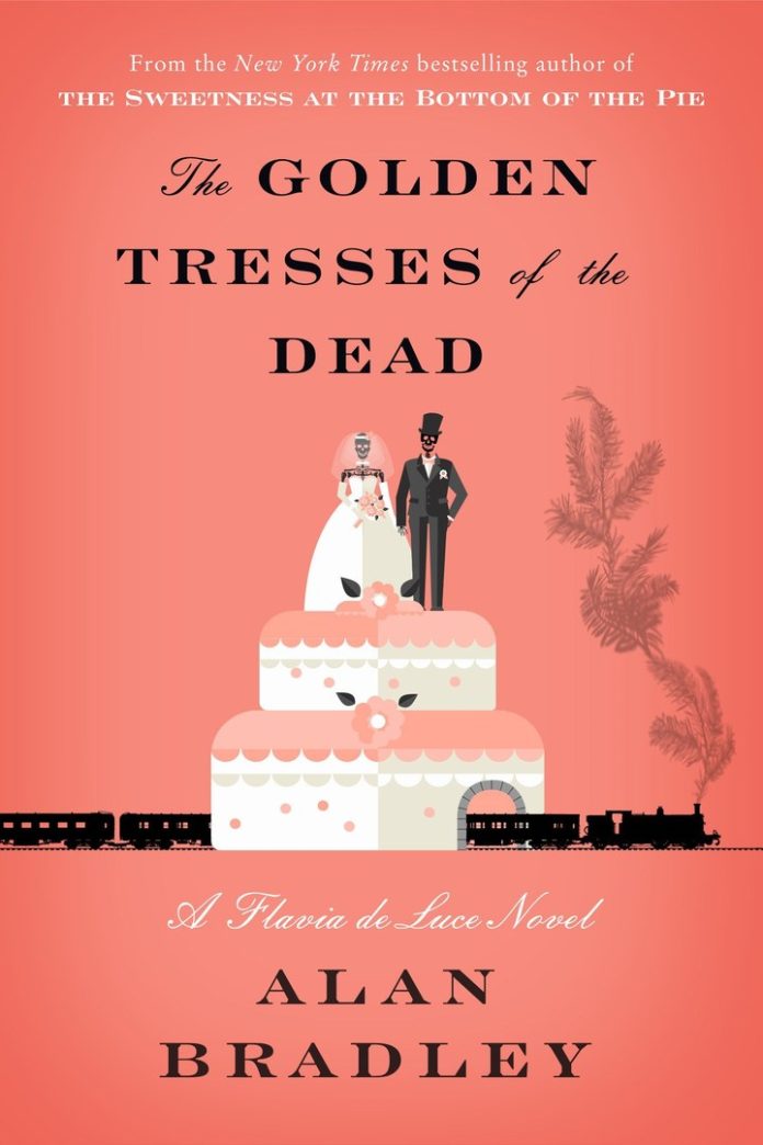 The Golden Tresses of the Dead by Alan Bradley book cover