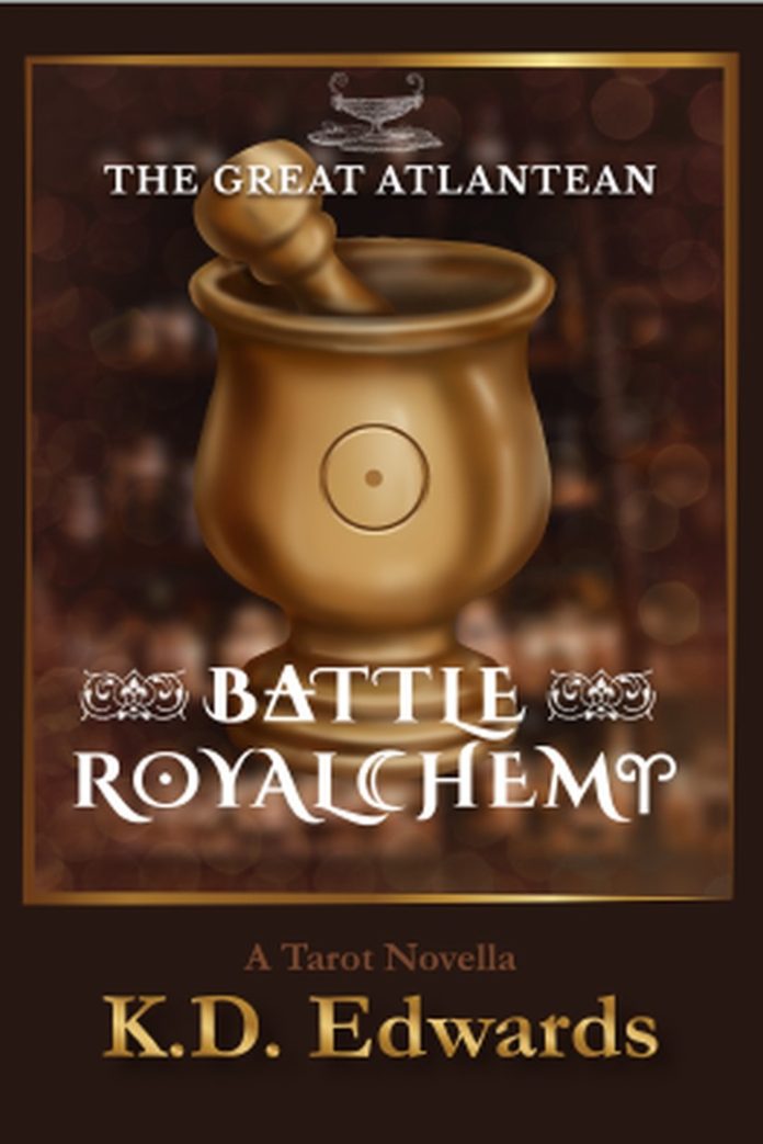 The Great Atlantean Battle Royalchemy by K.D. Edwards book cover