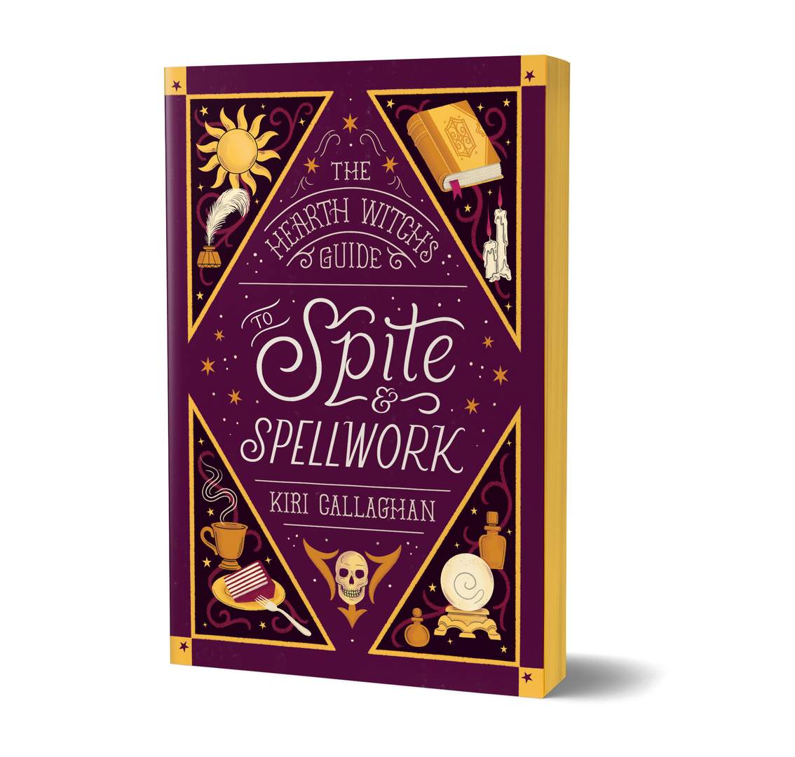 The Hearth Witch’s Guide to Spite & Spellwork (Deluxe Edition) by Kiri Callaghan book cover