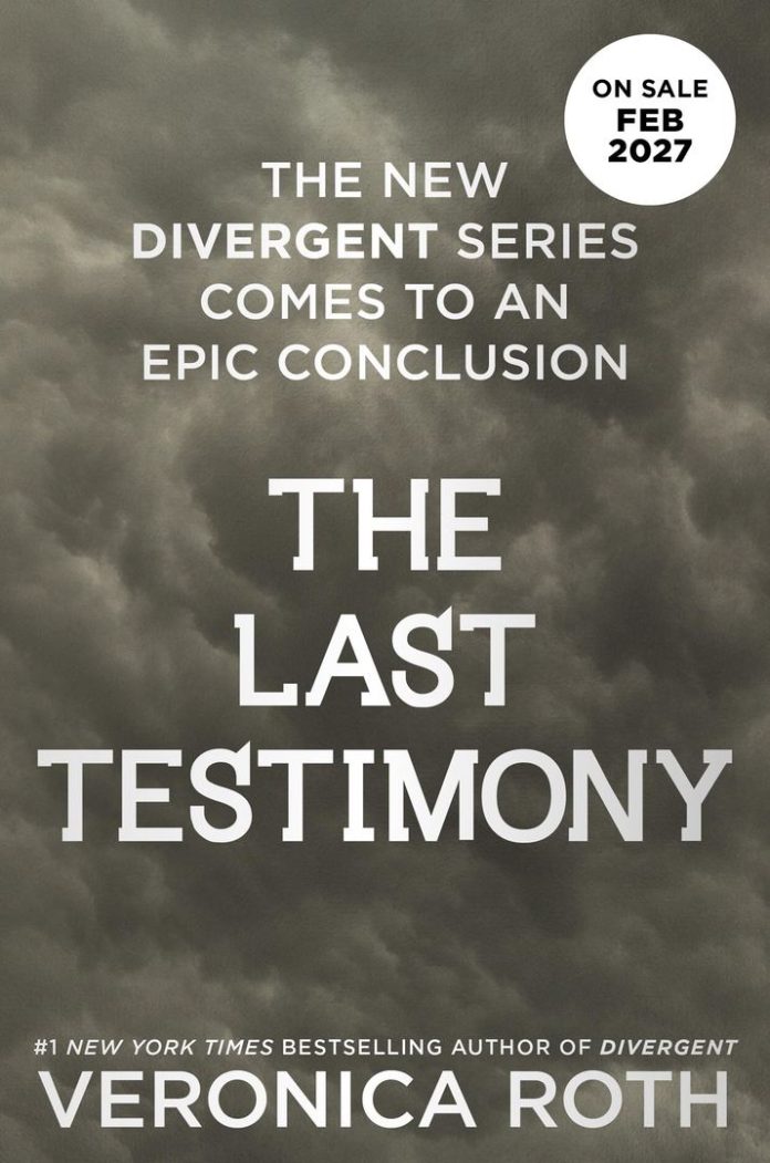 The Last Testimony by Veronica Roth book cover