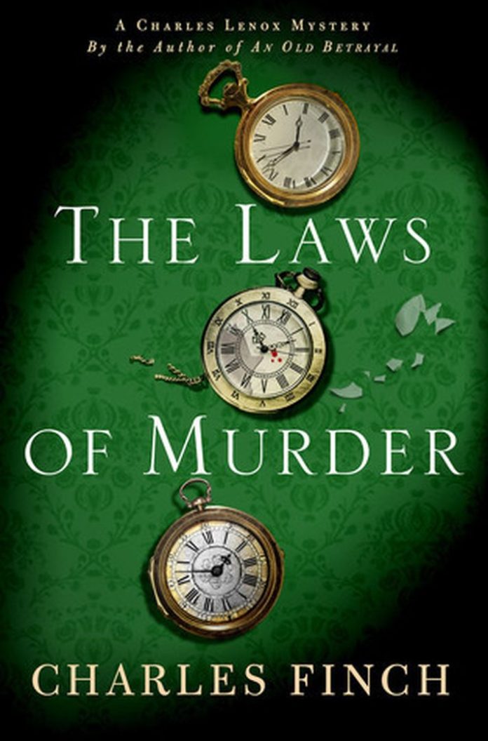 The Laws of Murder by Charles Finch book cover