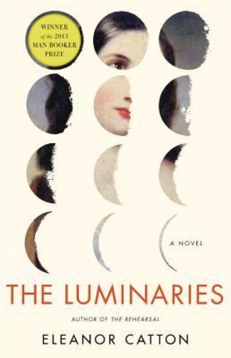 The Luminaries by Eleanor Catton book cover