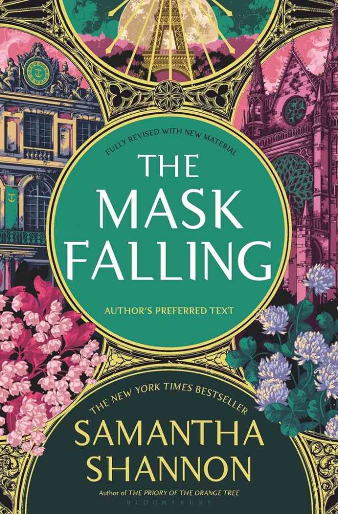 The Mask Falling by Samantha Shannon book cover