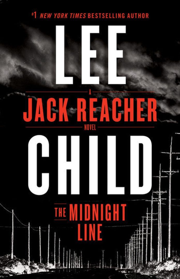 The Midnight Line by Lee Child book cover