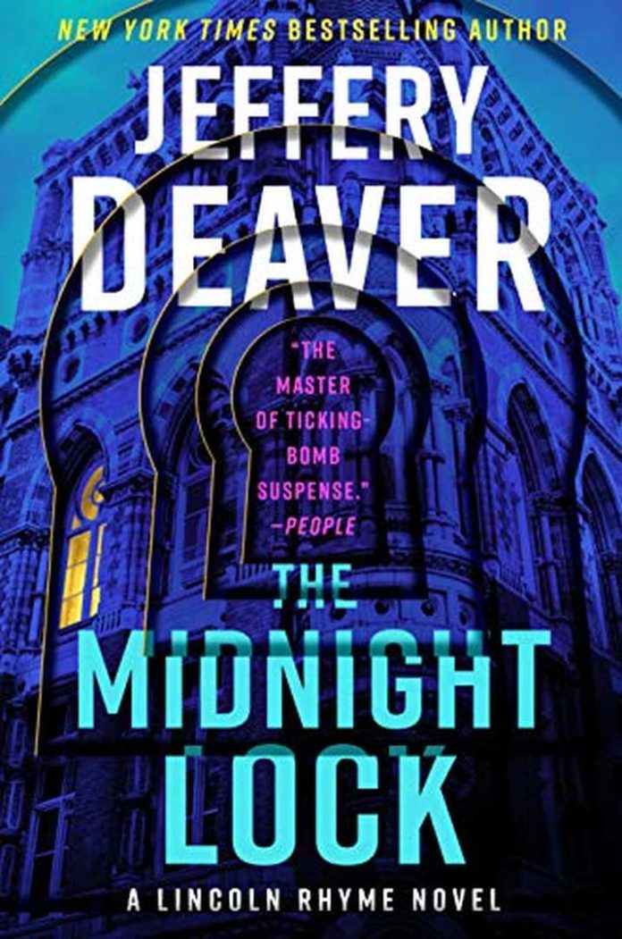The Midnight Lock by Jeffery Deaver book cover