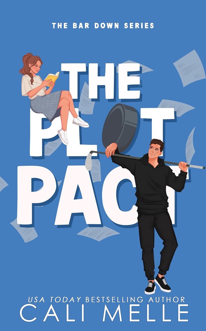 The Plot Pact by Cali Melle book cover