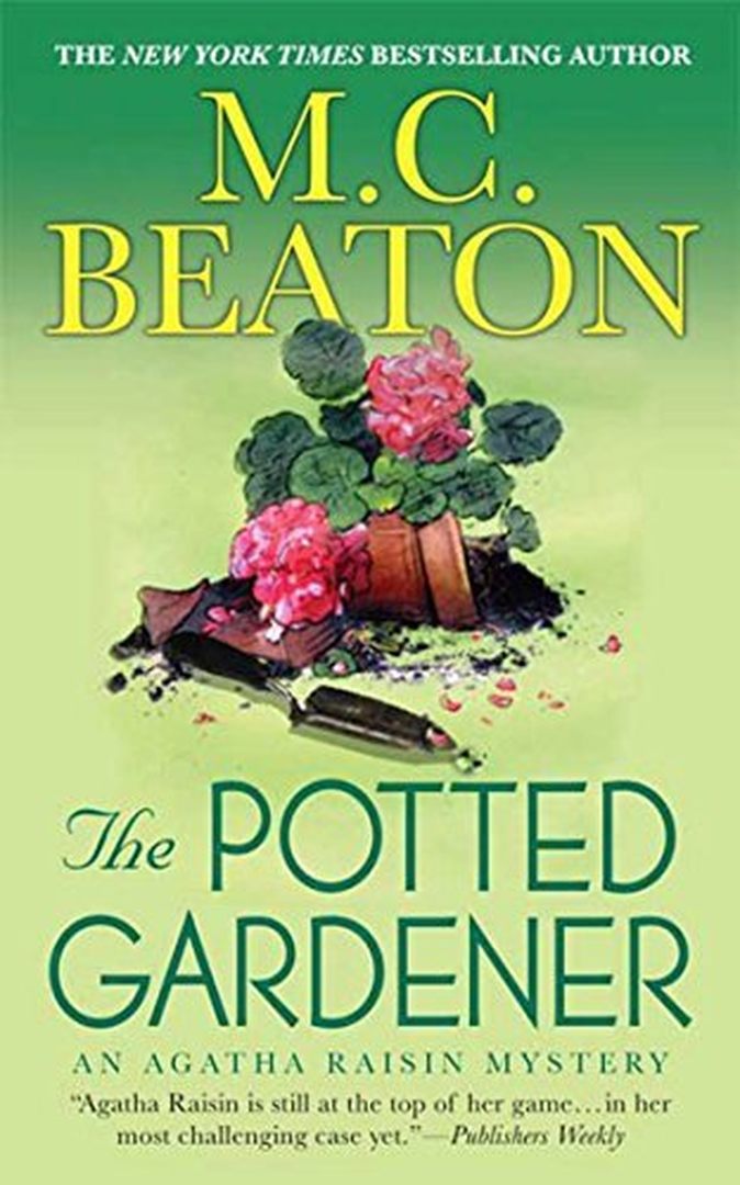 The Potted Gardener by M.C. Beaton book cover