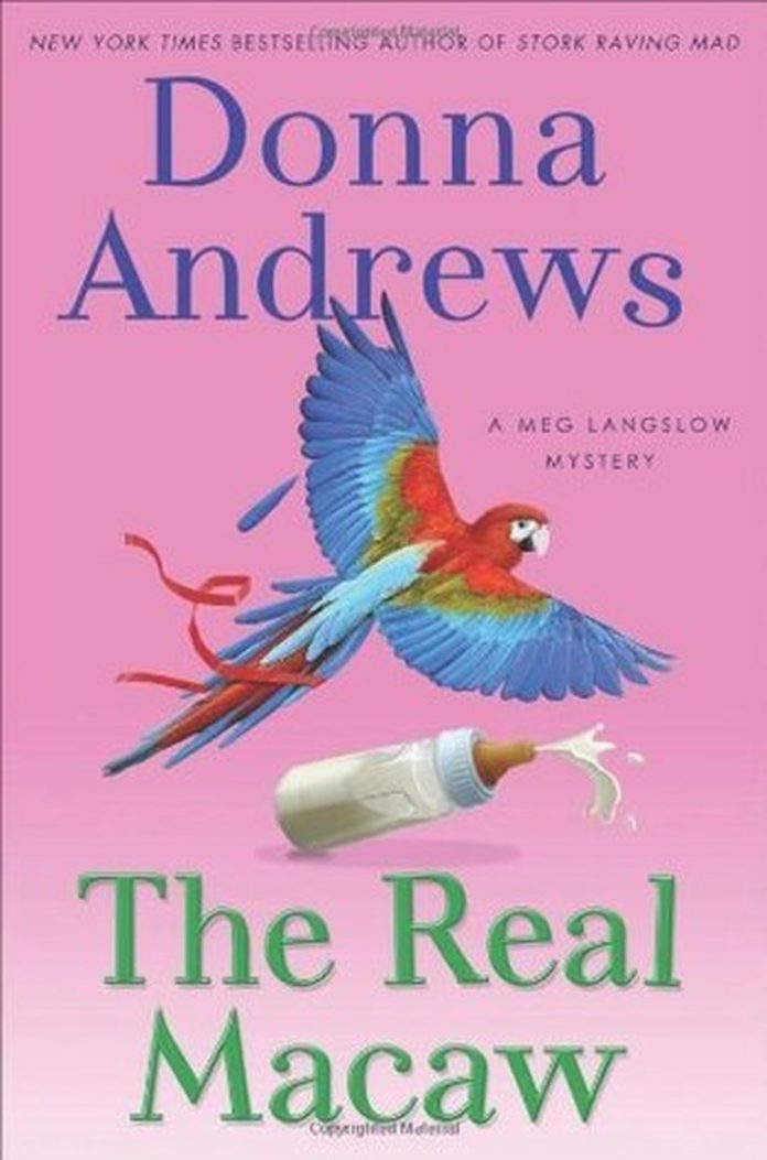 The Real Macaw by Donna Andrews book cover