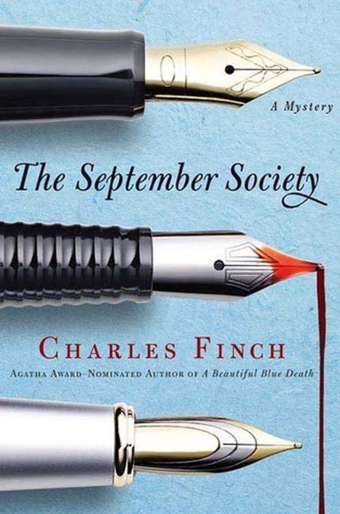 The September Society by Charles Finch book cover