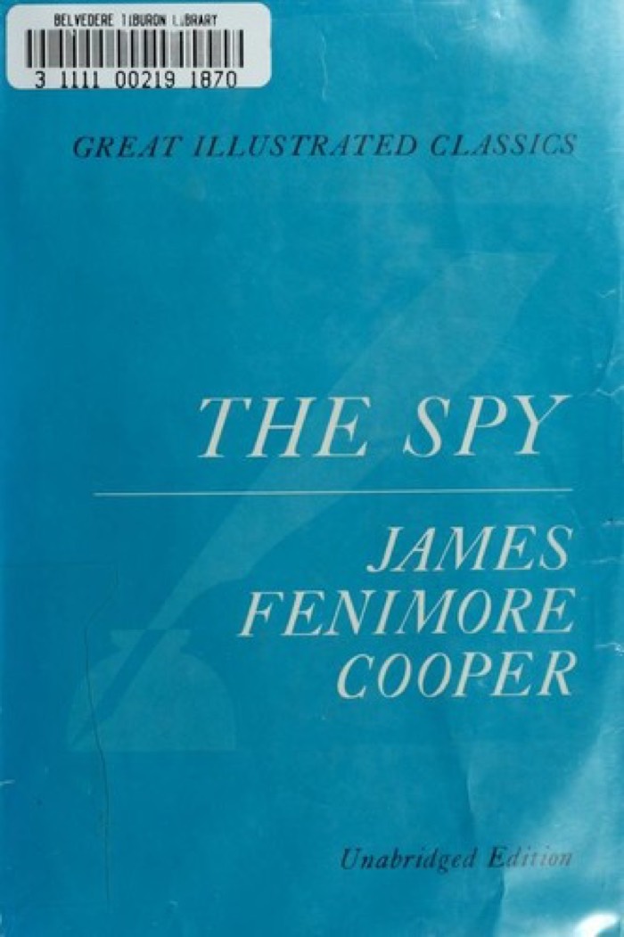 The Spy by James Fenimore Cooper book cover