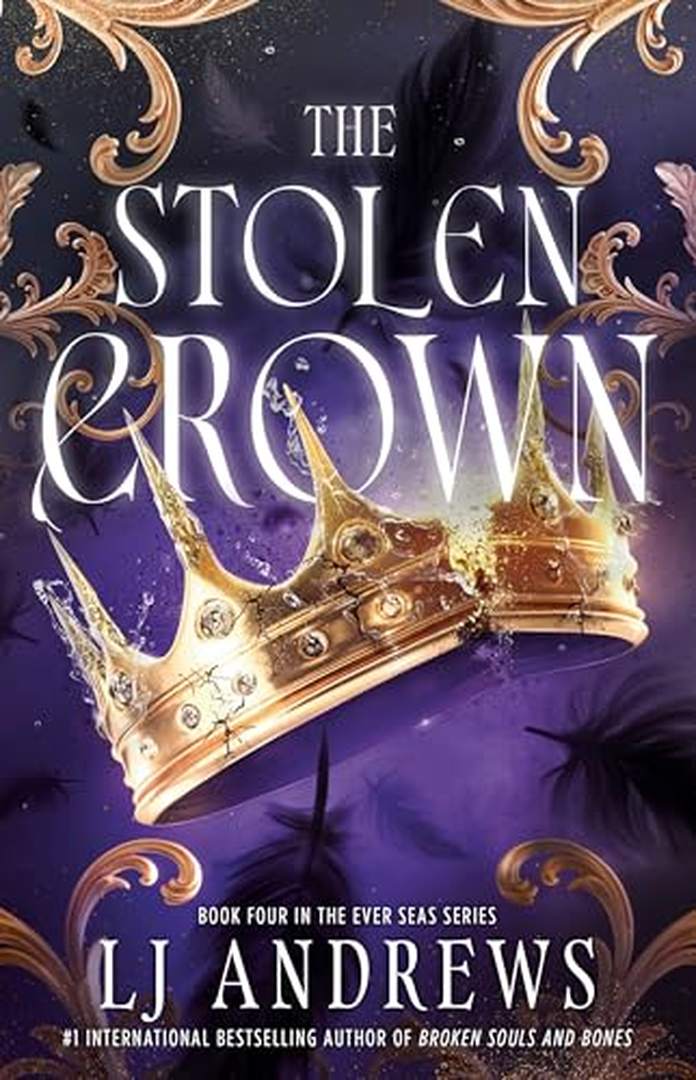The Stolen Crown by L.J. Andrews book cover