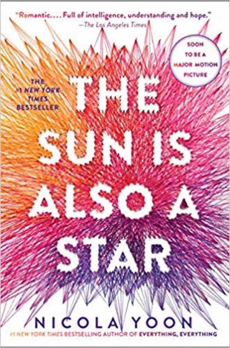 The Sun Is Also a Star by Nicola Yoon book cover