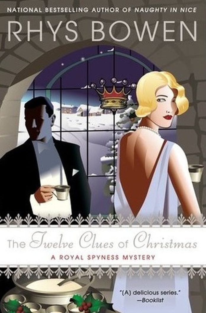 The Twelve Clues of Christmas by Rhys Bowen book cover