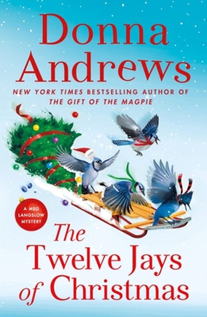 The Twelve Jays of Christmas by Donna Andrews book cover