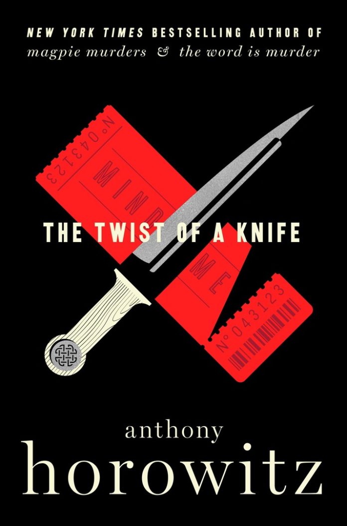 The Twist of a Knife by Anthony Horowitz book cover