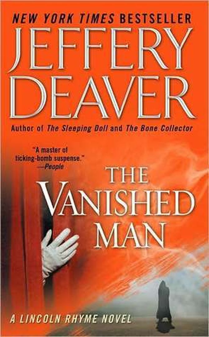 The Vanished Man by Jeffery Deaver book cover