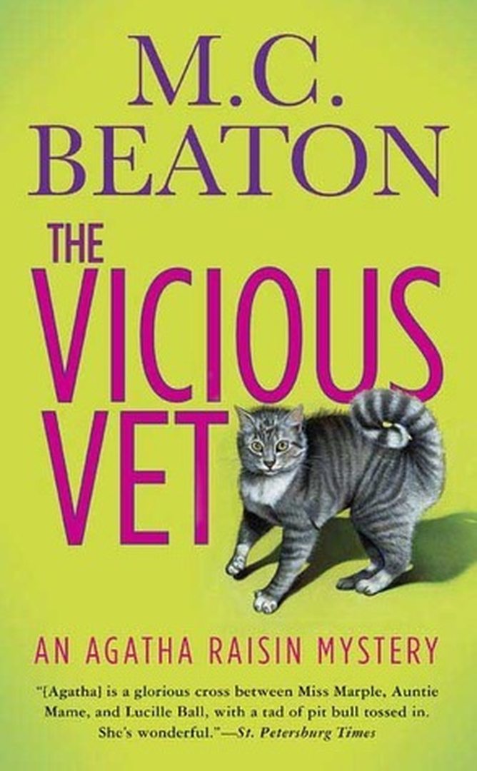 The Vicious Vet by M.C. Beaton book cover