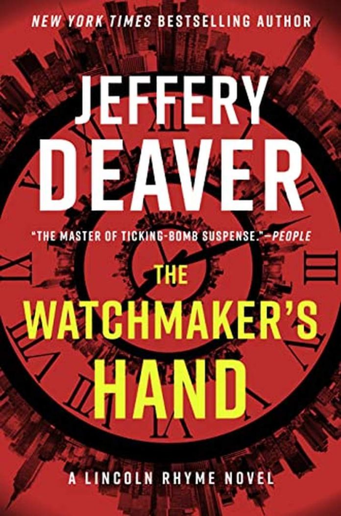 The Watchmaker’s Hand by Jeffery Deaver book cover