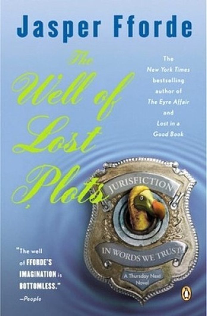 The Well of Lost Plots by Jasper Fforde book cover